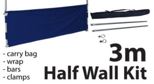 Marquee Accessories Half Wall Kit 3m - Full Kit wi - Image 2
