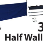 Marquee Accessories Half Wall Kit 3m - Full Kit wi