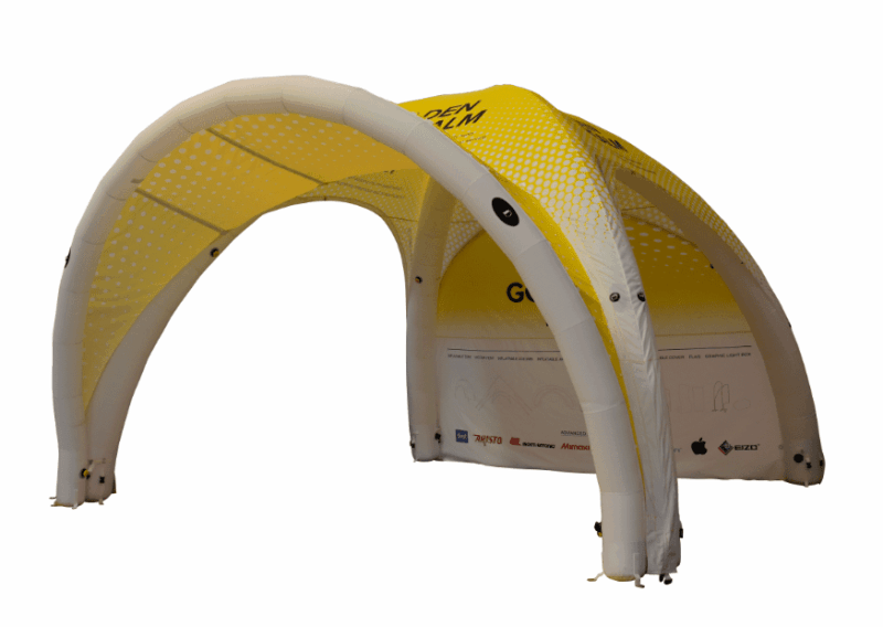 5x5m MSH Sealed DOME Inflatable Printed Roof