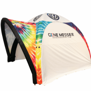 4x4m MSH Sealed DOME Inflatable Printed Roof