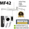 Heavy Duty MF42 3x3m Alloy Hex Frame and Roof