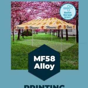 Marquee POLY Full Roof Printing - 4x8m - FADE RESISTANT PRINTING. OUTDOOR GRADE INKS WARRANTED FOR 1 YR TO NOT FADE DPCR48 - Image 3