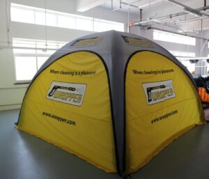 5x5m MSH Sealed DOME Inflatable Printed Roof - Image 4