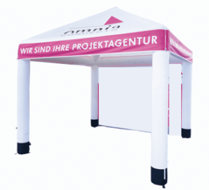 MSH INFLATABLE MARQUEE 4x4m Printed Roof