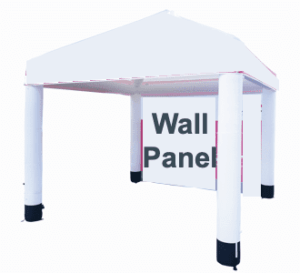 MSH INFLATABLE MARQUEE 3x3m SOLID Wall