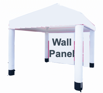MSH INFLATABLE MARQUEE 4x4m SOLID Wall