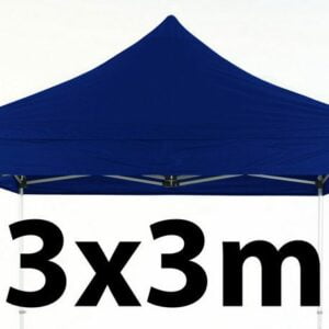 Marquee Roof 3m x 3m - BLUE - STOCK POLYESTER RR-330-BLUE
