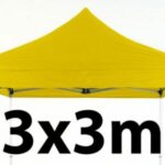 Marquee Roof 3m x 3m - YELLOW - STOCK POLYESTER RR-330-YELLOW