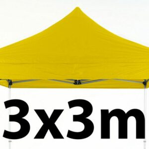 Marquee Roof 3m x 3m - YELLOW - STOCK POLYESTER RR-330-YELLOW