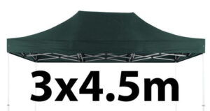 Marquee Roof 3m x 4.5m - GREEN - STOCK POLYESTER RR-345-GREEN