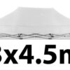 Marquee Roof 3m x 4.5m - WHITE - STOCK POLYESTER RR-345-WHITE