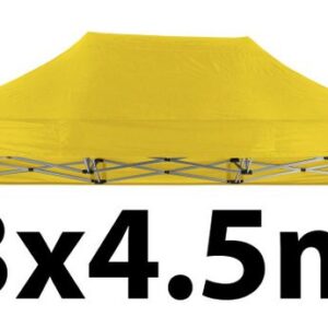 Marquee Roof 3m x 4.5m - YELLOW - STOCK POLYESTER RR-345-YELLOW