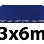 Marquee Roof 3m x 6m - BLUE - STOCK POLYESTER RR-360-BLUE