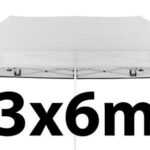 Marquee Roof 3m x 6m - WHITE