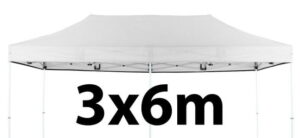 Marquee Roof 3m x 6m - WHITE
