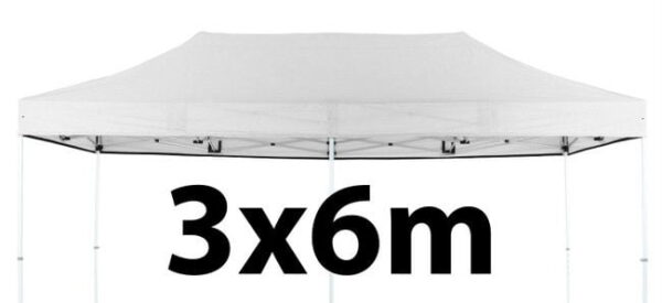 Marquee Roof 3m x 6m - WHITE