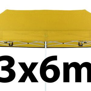 Marquee Roof 3m x 6m - YELLOW