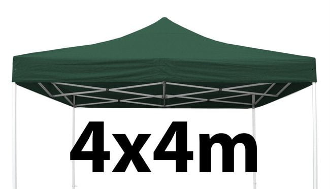 Marquee Roof 4m x 4m - GREEN
