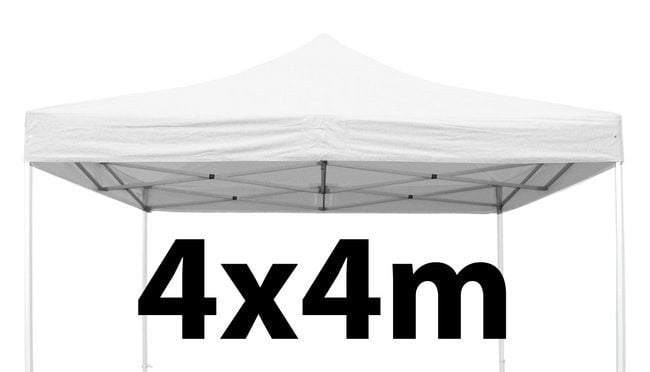 Marquee Roof 4m x 4m - WHITE