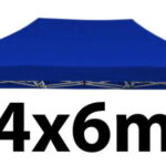 Marquee Roof 4m x 6m - BLUE