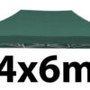 Marquee Roof 4m x 6m - GREEN - STOCK POLYESTER RR-460-GREEN