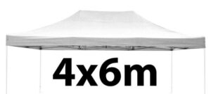 Marquee Roof 4m x 6m - WHITE