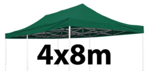 Marquee Roof 4m x 8m - GREEN