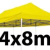 Marquee Roof 4m x 8m - YELLOW - STOCK POLYESTER RR-480-YELLOW