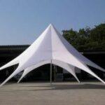 17M Star Shade Assembly with Heavy Duty Poly Roof - 17m Star Shade Package in Stock Colour STSH17M