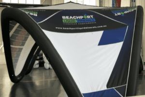 4x4m V-Tent Sealed Inflatable Wave Marquee - Image 9