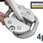 Pack of 4pc Marquee Steel Weight ANTI RUST - Each 10kg & Silver WS10KG_4PAK