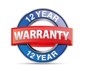 12 Year Warranty